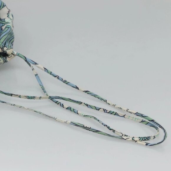 PRADA purse Pouch cotton Blue Auth BD1714 - Picture 8 of 16